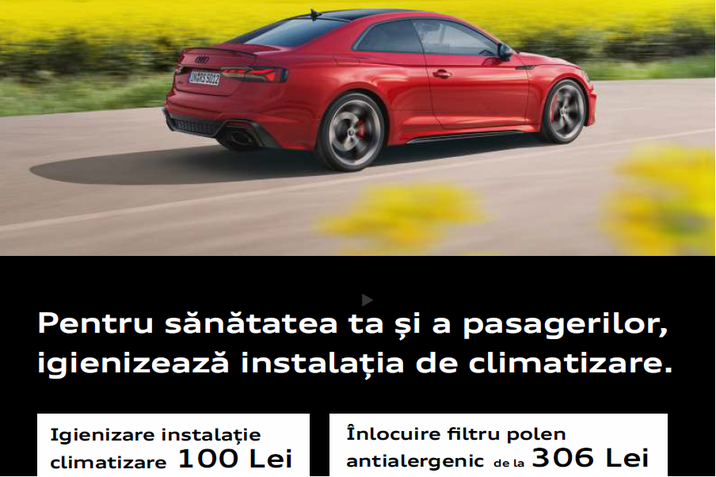 Igienizare/Climatizare Audi
