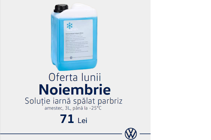OFERTA LUNII VW