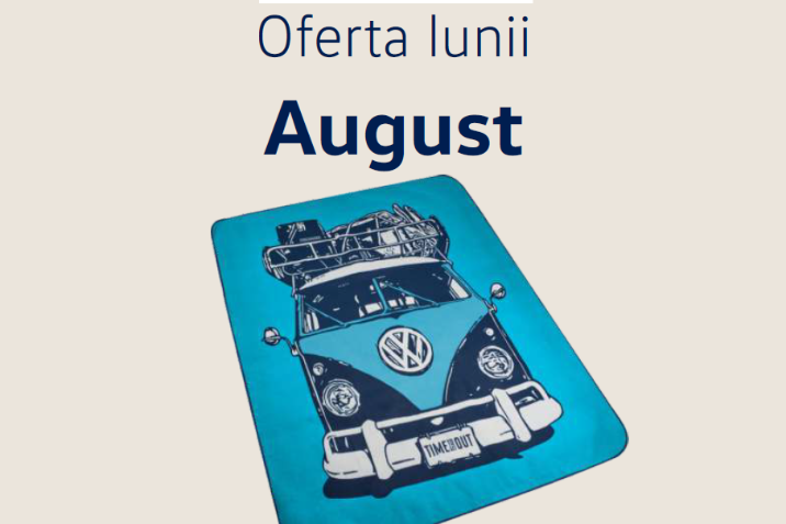 OFERTA LUNII AUGUST VW