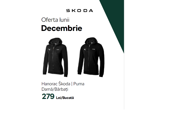OFERTA LUNII DECEMBRIE SKODA