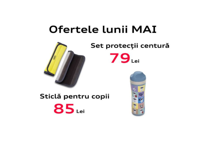 OFERTA LUNII MAI AUDI