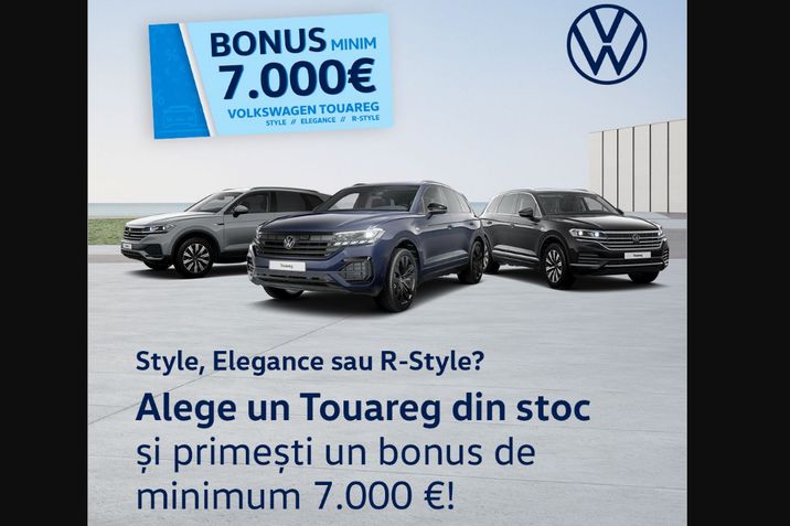 Alege un Touareg din stoc 