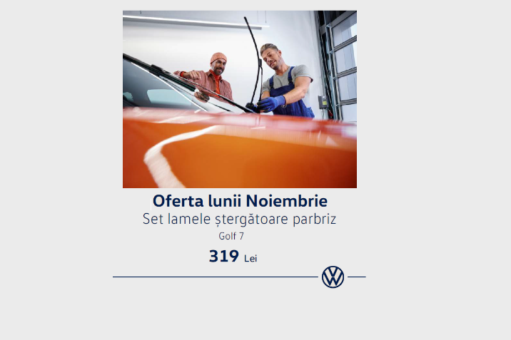 OFERTA STERGATOARE VW